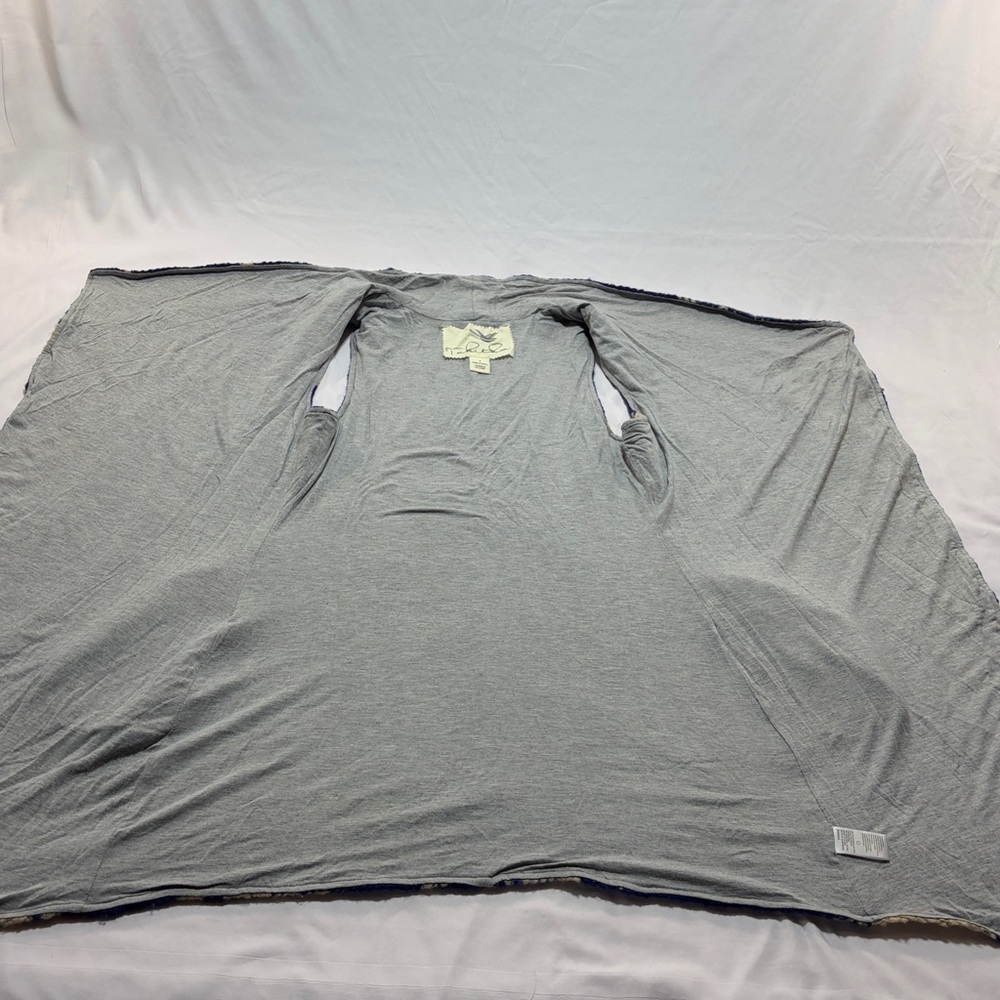 Tabitha Anthroplogy wrap vest wooo blend with jersey lining size small - Picture 6 of 12